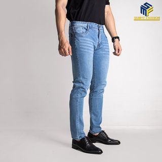 Quần jean nam trơn 4 màu cơ bản, SUMYF