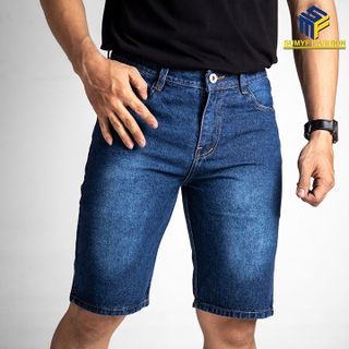 Quần short jean nam màu xanh nhạt nhiều mẫu đẹp SUMYF