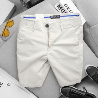 QUẦN SHORT KAKI NAM MAU TRANG CO GIÃN CAO CẤP