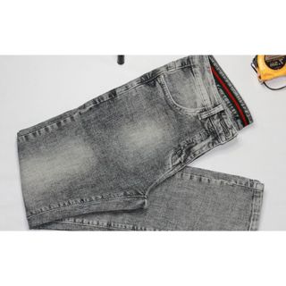 Quần jean nam xám đậm Quần jean nam màu xám form slimfit SUMYF