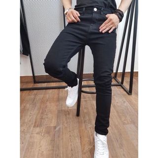 Quần jean nam xanh nhạt Quần jean xanh nam Dáng skinny nhiều mẫu đẹp