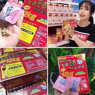 Viên uống giảm cân 12kg Nhật Bản (75 gói) kì