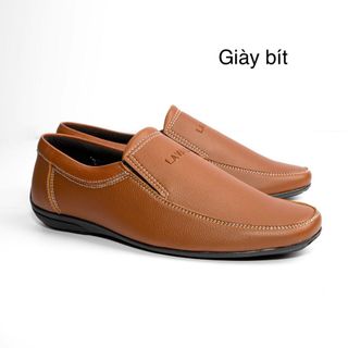 Giày da nam cao cấp, giày da bò, đế kếp may chắc chắn SUMYF