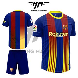 Bộ Quần Áo Đá Bóng FC Barcelona