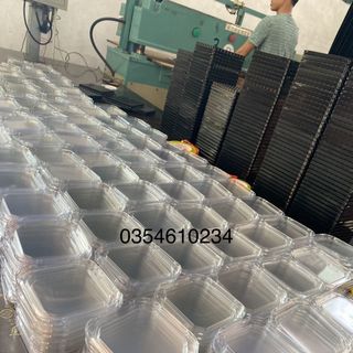 Bán sỉ số lượng hộp nhựa vuông đựng kim chi bibigo 500g