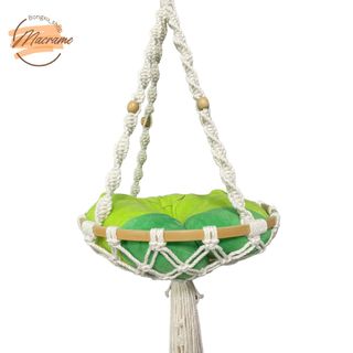 Võng mèo, xích đu mèo macrame Bongxu_shop( không kèm đệm)