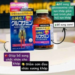 Viên Bổ Xương Khớp Glucosamin 900v Orihiro Nhật Bản