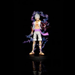 Mô Hình Luffy Nika GK Anime One Piece Monkey D Luffy Gear 5 Bằng PVC 21CM
