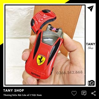 BẬT LỬA ĐIỆN PLASMA TIA X HÌNH XE HƠI FER.RARI (SẠC ĐIỆN) - Phân phối bởi TANY LIGHTER