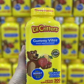 Kẹo Dẻo Lil Critter Gummie Vite Cho Trẻ 300 viên
