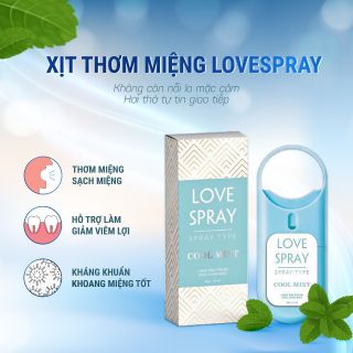 XỊT THƠM MIỆNG LOVESPRAY