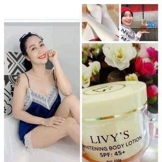 Livy vàng dưỡng trắng da toàn thân 250g