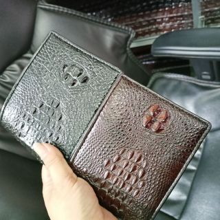 Ví nguyên con 1 mặt da cá sấu