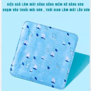 Đệm Băng Làm Mát Size 30x40cm - Đệm Đá Giảm Nhiệt Zilizz. Lót Ghế Sofa Gia Đình, Văn Phòng, Oto Mùa Hè Đa Năng - Mẫu Mới Nhất 2022