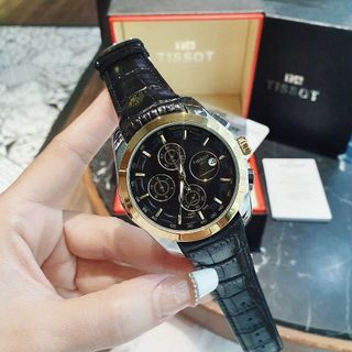 ĐỒNG HỒ TISSOT DA NAM TRUNG CẤP VIỀN VÀNG