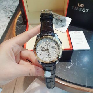 ĐỒNG HỒ TISSOT DA NAM TRUNG CẤP VIỀN VÀNG