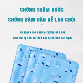 Đệm Băng Làm Mát Size 45x45cm - Đệm Đá Giảm Nhiệt Zilizz. Lót Ghế Sofa Gia Đình, Văn Phòng, Oto Mùa Hè Đa Năng - Mẫu Mới Nhất 2022