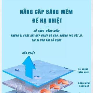 Đệm Băng Làm Mát Size 30x30 - Đệm Đá Giảm Nhiệt Zilizz. Lót Ghế Sofa Gia Đình, Văn Phòng, Oto Mùa Hè Đa Năng - Mẫu Mới Nhất 2022