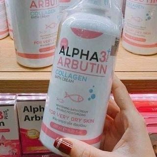 Sữa tắm kích trắng Alpha Thái Lan