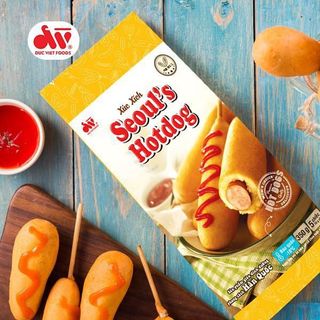 Xúc xích Seoul’s Hotdog - Xúc xích Đức Việt phong cách Hàn Quốc. Date mới nhất giá sỉ