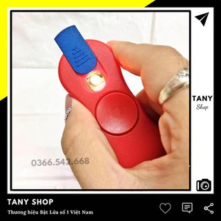 BẬT LỬA ĐIỆN - CON QUAY SPINNER 2IN1 (CÓ 3 CHẾ ĐỘ ĐÈN) - (SẠC ĐIỆN) - Phân phối bởi TANY LIGHTER