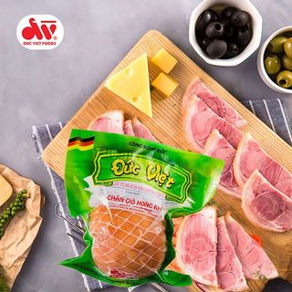 Chân giò hong khói rút xương, gói 400g. Chân giò hong khói Đức Viêt
