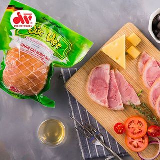 Chân giò hong khói rút xương, gói 400g. Chân giò hong khói Đức Viêt