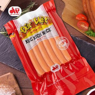 SIÊU KHUYẾN MÃI Gói 8 cây Xúc xích NICE, Sản phẩm mới của Đức Việt, FREE SHIP