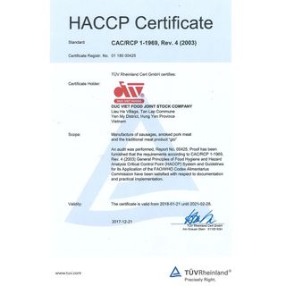 Xúc Xích Beclin Đức Việt, Xúc Xích Cao Cấp Chuẩn Vị Đức. Gói 6 cây / 500g, Date mới nhất.