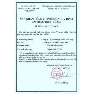 Xúc xích đồng quê Đức Việt- Chuẩn vị Đức, Gói 350gr. Date mới nhất
