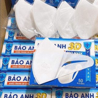 Khẩu Trang 3D Bảo Anh Promask - Hộp 50 Chiếc
