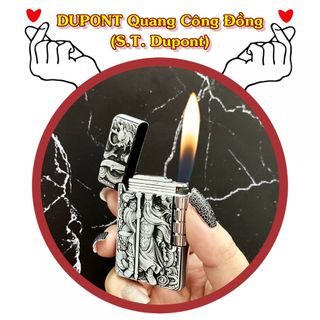 BẬT LỬA DUPONT HÌNH QUAN CÔNG ĐỒNG M-17 (S.T. DUPONT) (CÓ HỘP) - (XÀI GAS) - Phân phối bởi TANY LIGHTER