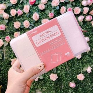 Bông tẩy trang miniso 1000 miếng, Bông tẩy trang nhật bản