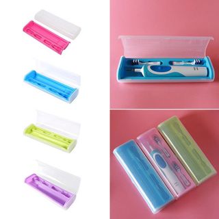 Hộp đựng bàn chải đánh răng điện bên trong chứa lớp silicon