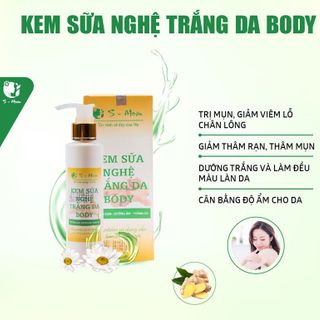 Kem Sữa Nghệ Trắng Da Body - Mờ Thâm, Dưỡng Trắng Body