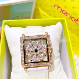 Đồng hồ monbangtuo mặt xoay bông