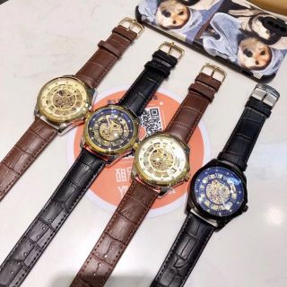 Đồng hồ rolexx da chạy cơ nam