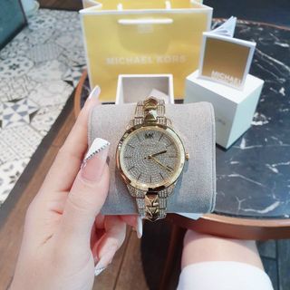 ĐỒNG HỒ MICHAEL KORS RUNWAY MERCER GOLD DIAL NEW