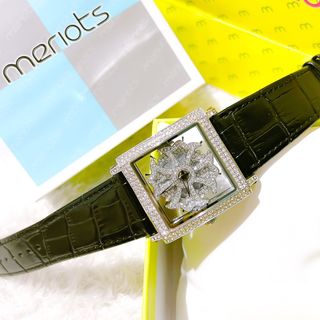 Đồng hồ mobangtuo mặt bông viền đá xoay