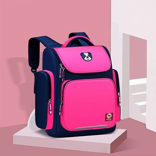 BALO GẤU HỌC SINH CẤP 1 CHỐNG GÙ LƯNG THỜI TRANG HR0293 - HARAS