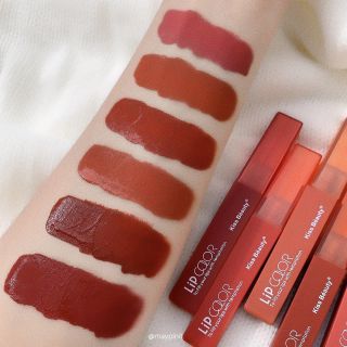 Set Son Kem Lì Kiss Beauty Lip Color, sỉ 80k/set 6 cây