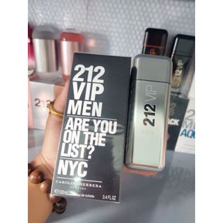 Nước Hoa Nam 100Ml Carolina Herrera 212 Vip Men Are you On The List? NYC