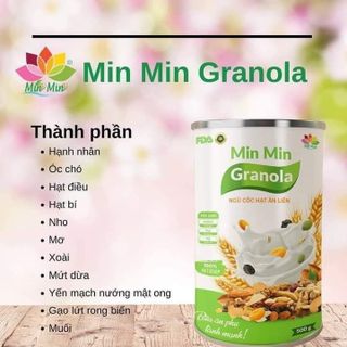 Ngũ cốc hạt Granola dinh dưỡng