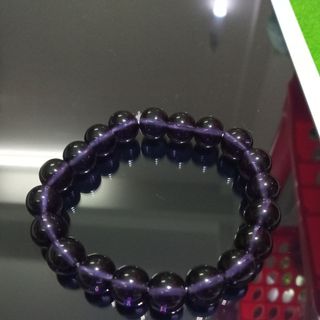 Vòng chuỗi đeo tay màu tím 10 ly