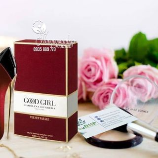 Nước hoa nữ Ca rolina He rrera Go od Girl Vel vet Fa tale EDP 80ml giá sỉ