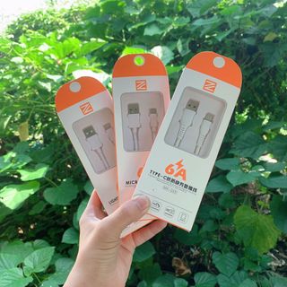 Cáp sạc trắng 6A ZUZG Mx01s