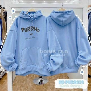 Áo hoodie kiểu cánh dơi tay phồng