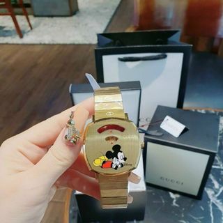 ĐỒNG HỒ GUCCl MICKEY DISNEY CAO CẤP SALE SỐC