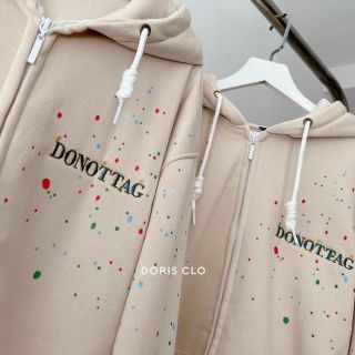 Áo khoác chống nắng nỉ pe in DONOTTAG form dưới 70kg