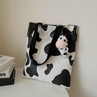 Túi tote bò sữa.chất canvas